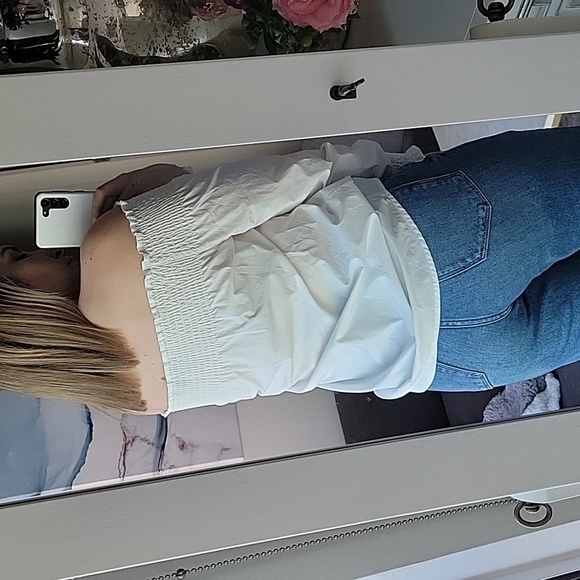 CENTRAL PARK WEST Off-The-Shoulder Blouse Small - Picture 10 of 10